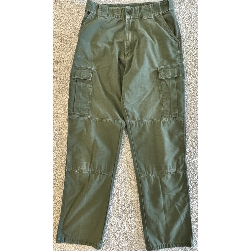 5.11 Tactical TDU Rip-Stop Cargo Pants Mens Medium Waist 74003 Army Green 511